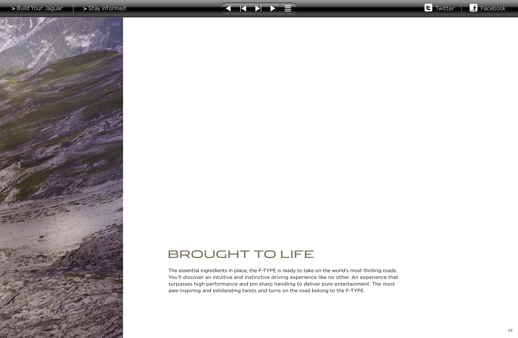 2014 Jaguar F-Type Brochure Page 44